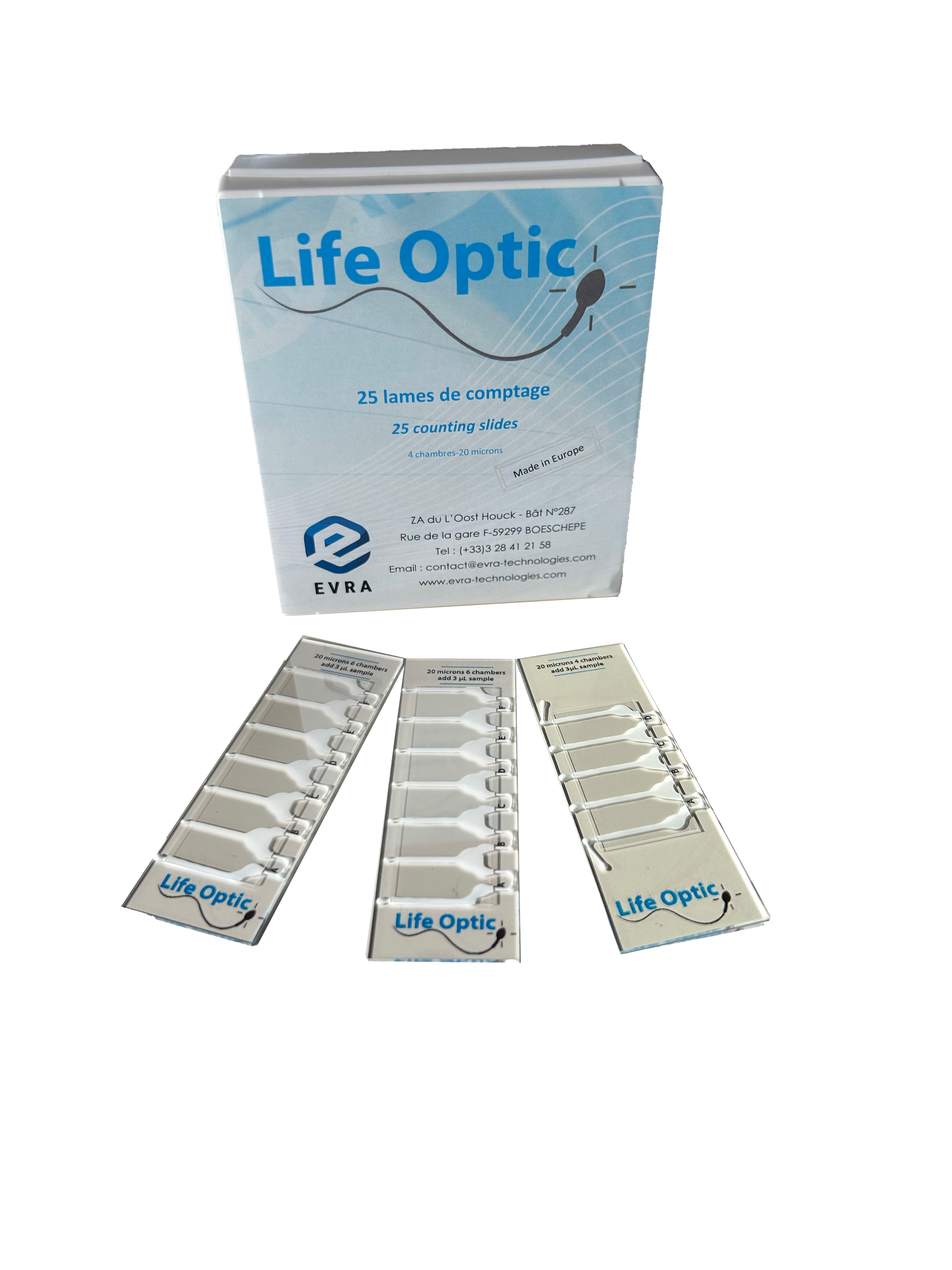 Life Optic slides